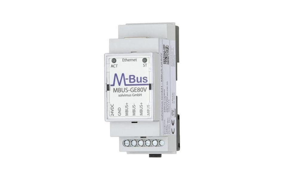 Solvimus Passerelle Ethernet M-Bus GE80V
