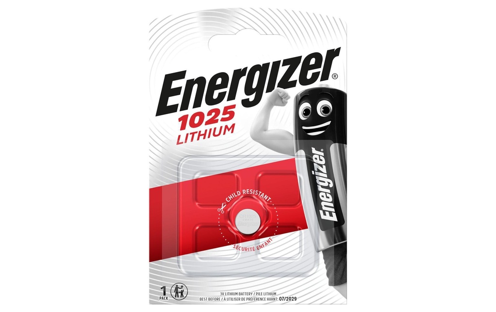 Energizer Pile bouton Lithium CR-1025 , 1 Pièce/s