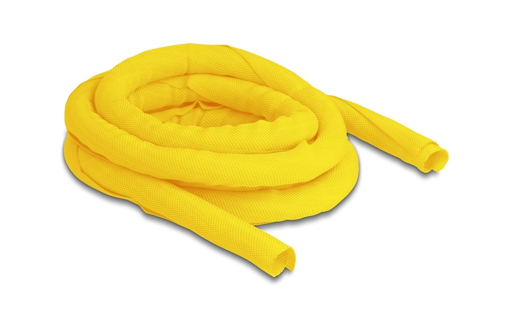 Delock Gaine de câble auto-fermant 2 m x 16 mm Jaune