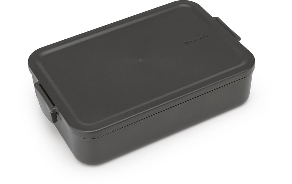 Brabantia Boîte casse-croûte Make & Take 2 l, Gris foncé