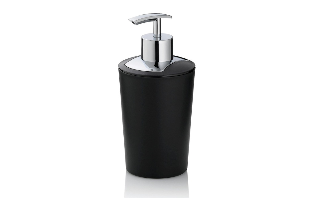Kela Distributeur de savon Marta 350 ml, Noir