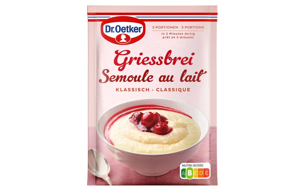 Dr.Oetker Semoule au lait 92 g