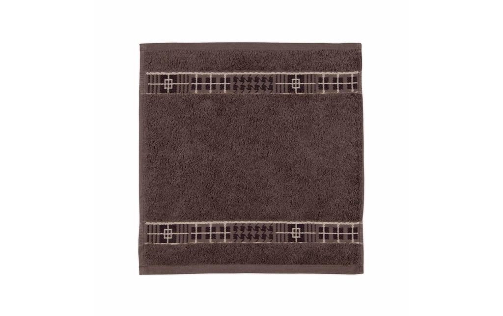 Frottana Lavettes Fjord 30 x 30 cm, Brun cendré