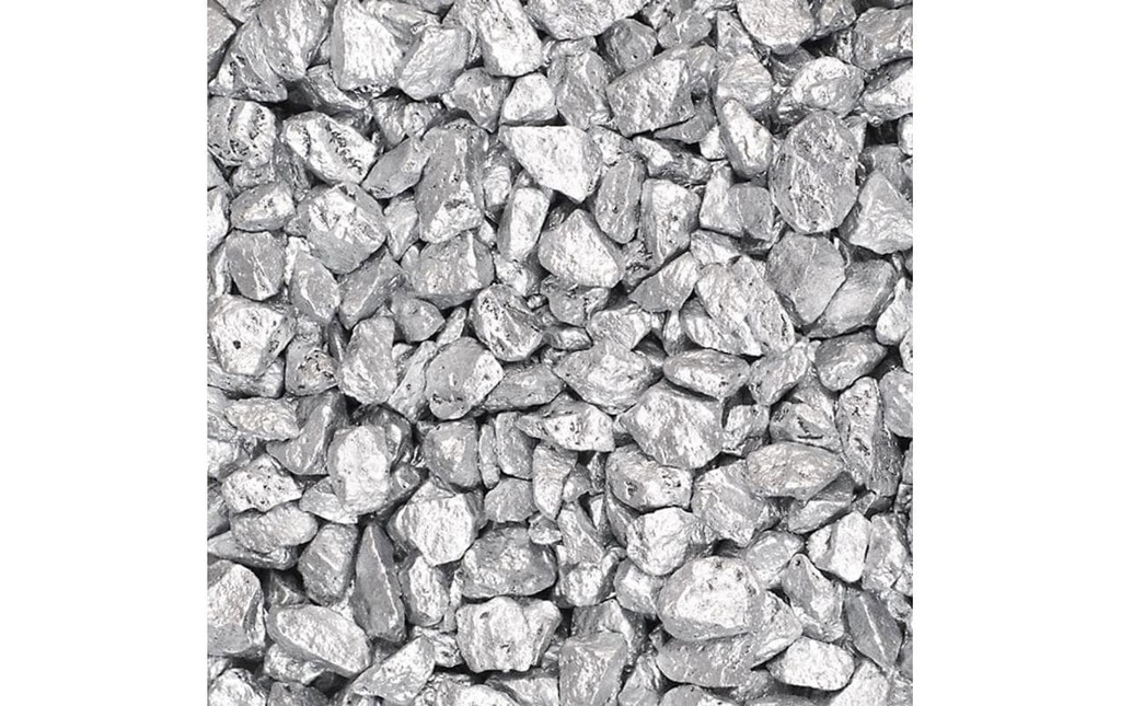 Ambiance Pierres décoratives Argenté, 500 ml