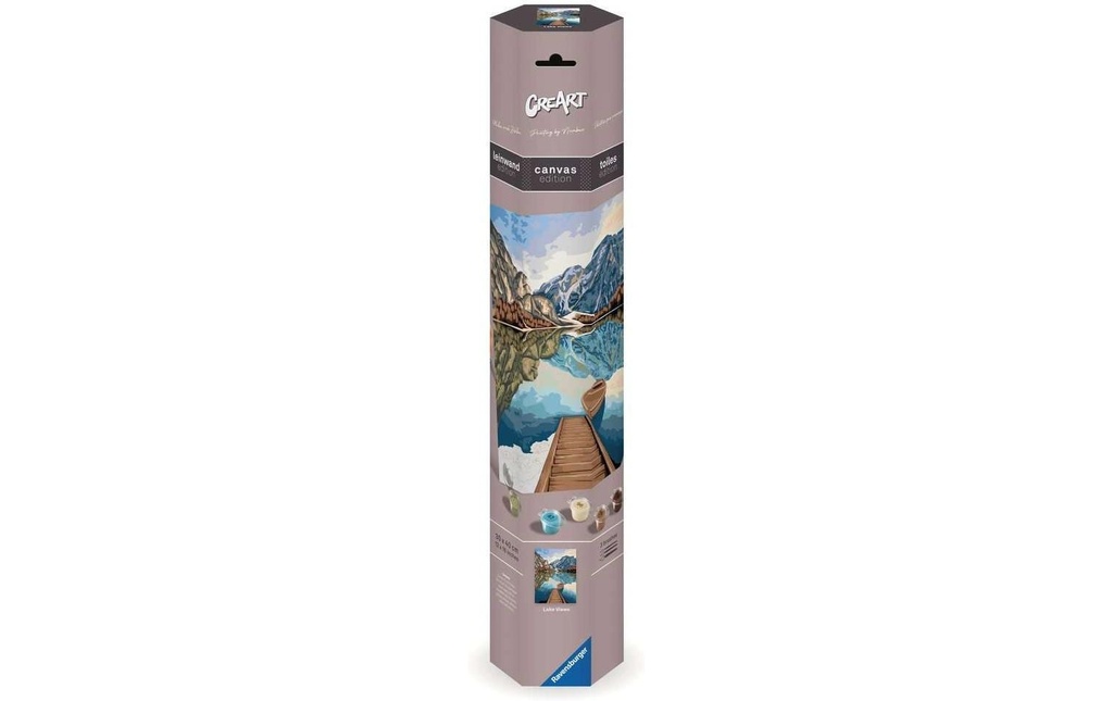 Ravensburger Peinture avec chiffres CreArt – Vues du lac sur toile