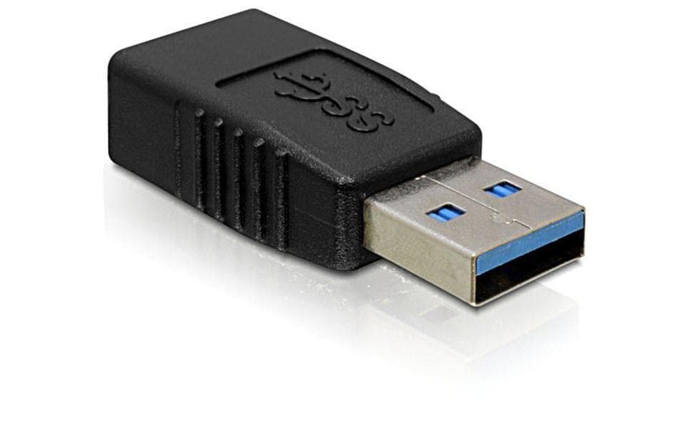 Delock Adaptateur USB 3.0 Connecteur USB A - Prise USB A
