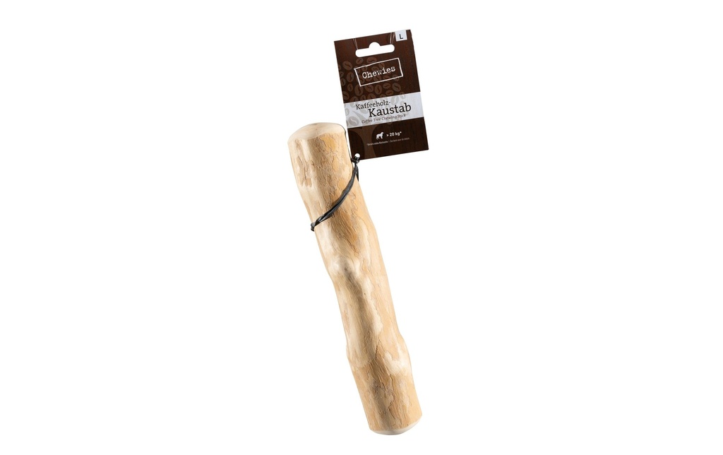 Chewies Baguette à mâcher en bois de café, L