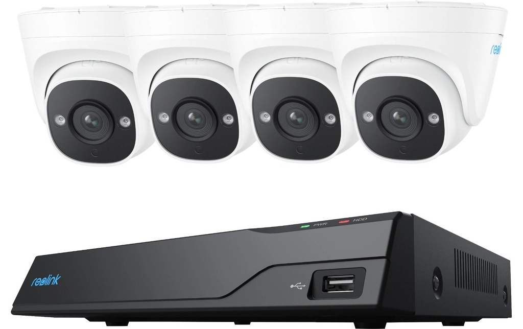 Reolink Kits de surveillance NVS8-5MD4 Dôme, disque dur de 2TB inclus