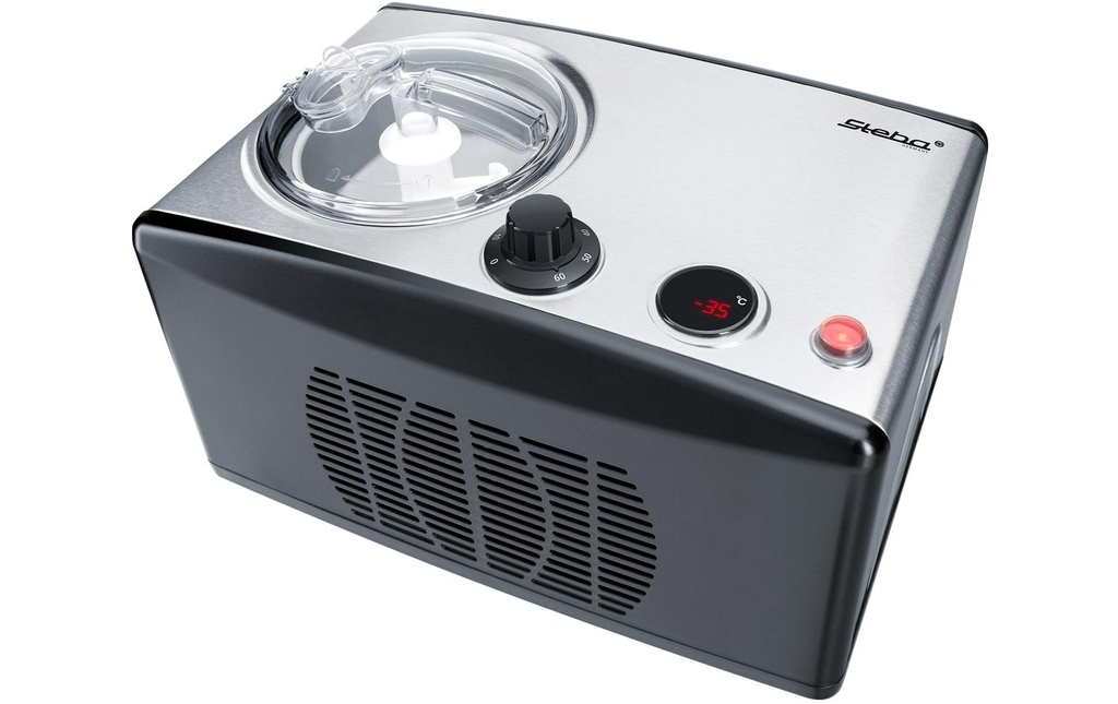 Steba Machine à glace IC 150 1.5 l, Acier inoxydable