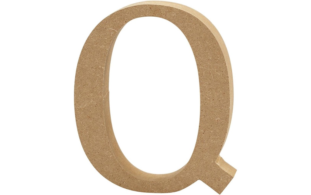 Creativ Company Lettre en bois Q 1 pièce
