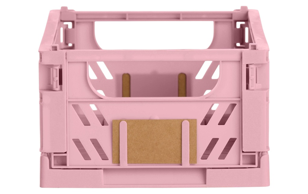 Schou Boîte pliante pack de 2 17 x 12.5 cm - Rose