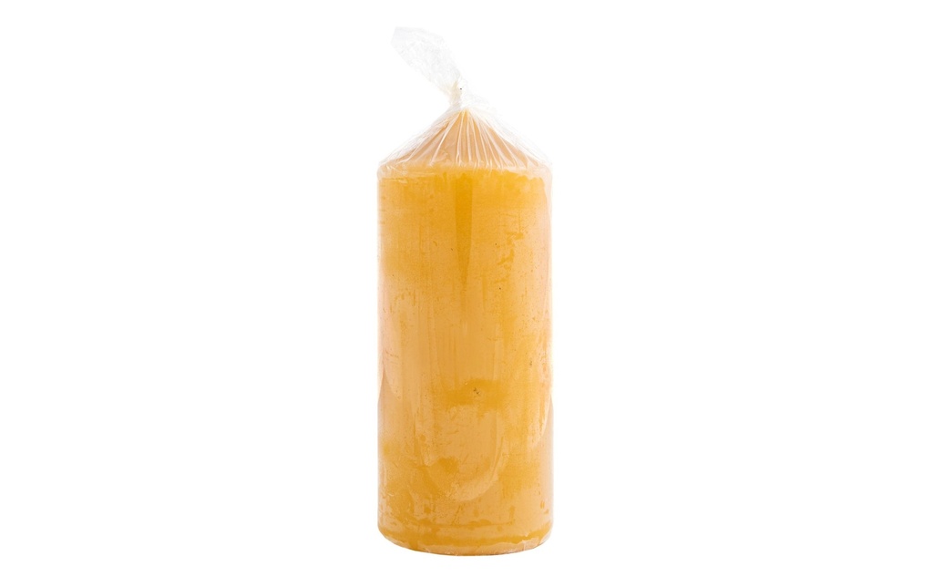 Herzog Kerzen AG Bougie cylindrique à base de cire d'abeille 5 x 12 cm