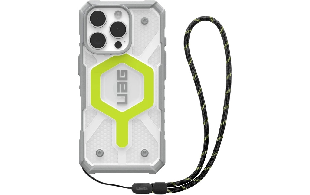 UAG Pathfinder Clear Magsafe Case + Lanyard iPhone 16 Pro