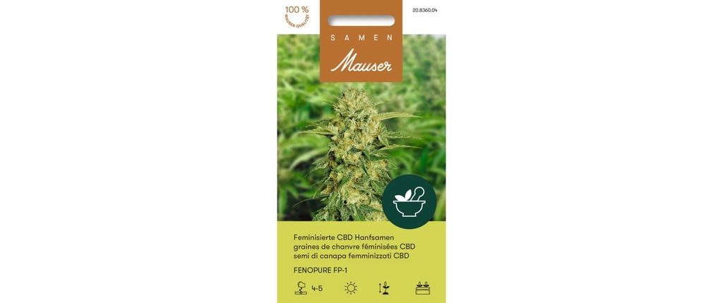 Samen Mauser Semence Cannabis Fenopure