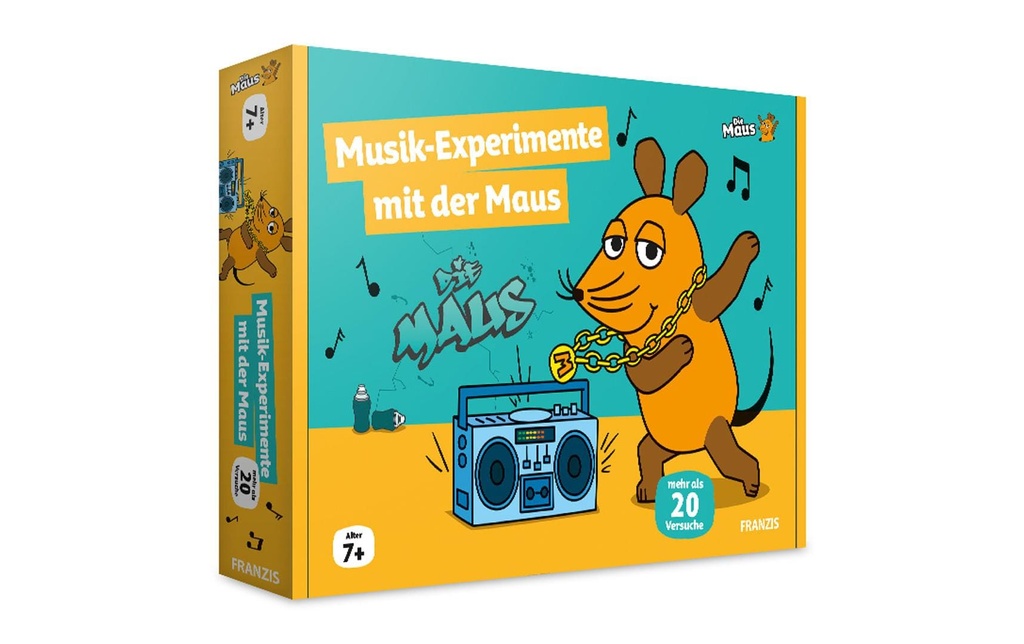 Franzis Boîtes d’expérimentation Expériences musicales avec la souris - Allemand