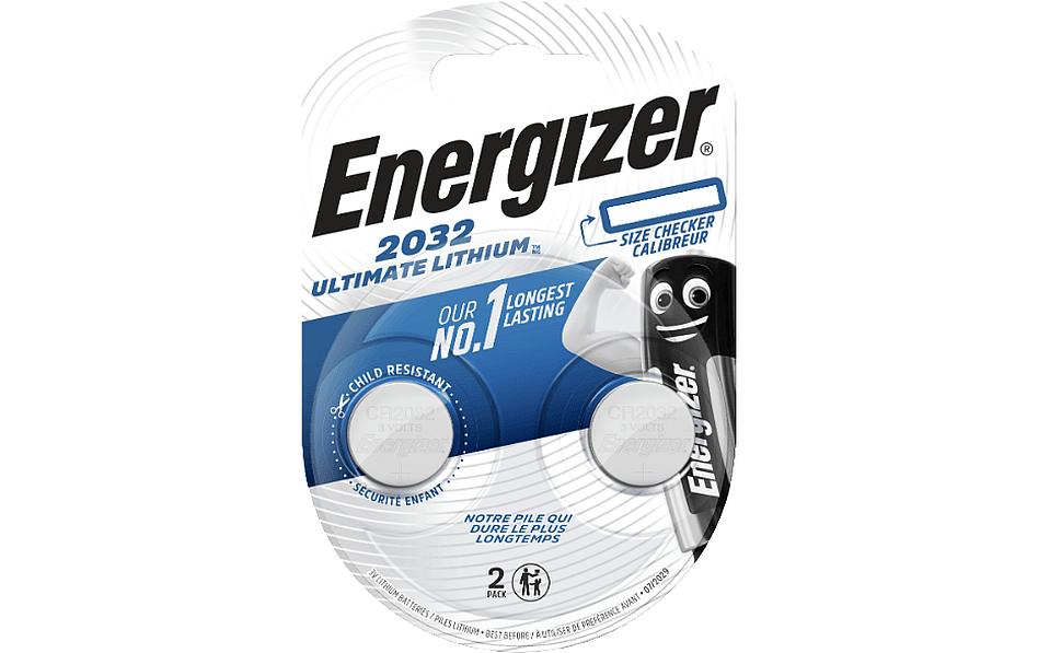 Energizer Pile bouton Ultimate Lithium CR-2032 , 2 Pièce/s