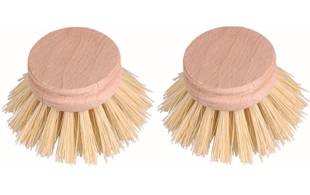 Edi Baur Brosses à vaisselle de rechange Tip Brun clair