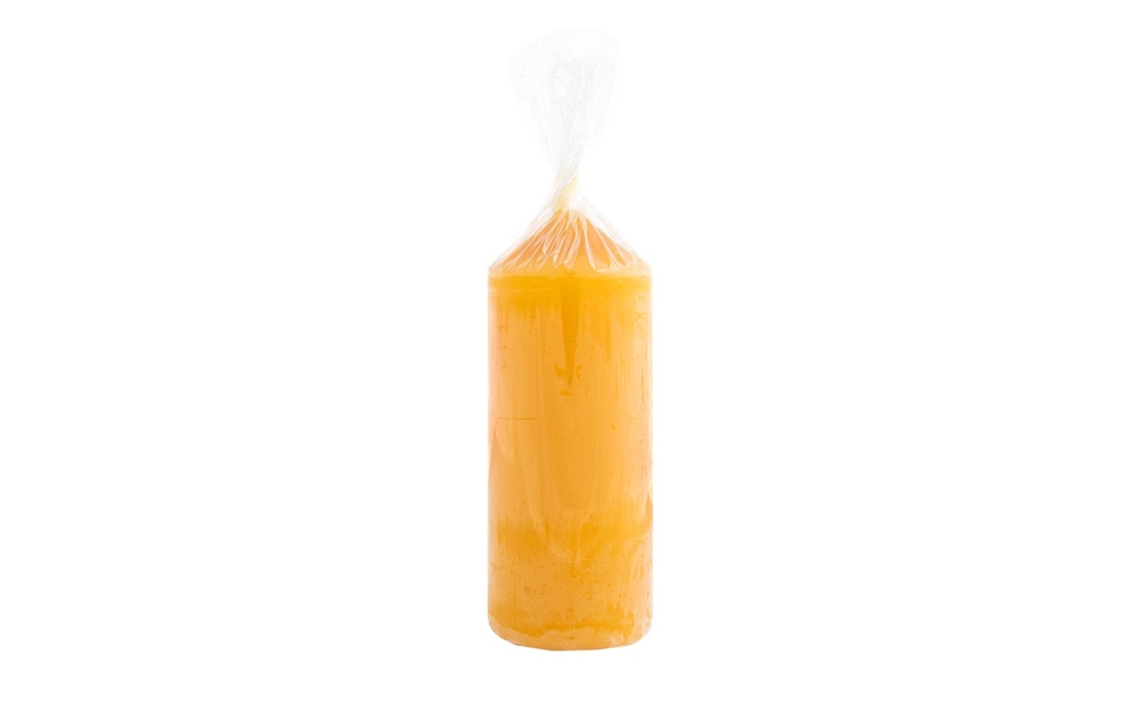 Herzog Kerzen AG Bougie cylindrique à base de cire d'abeille 4 x 10 cm