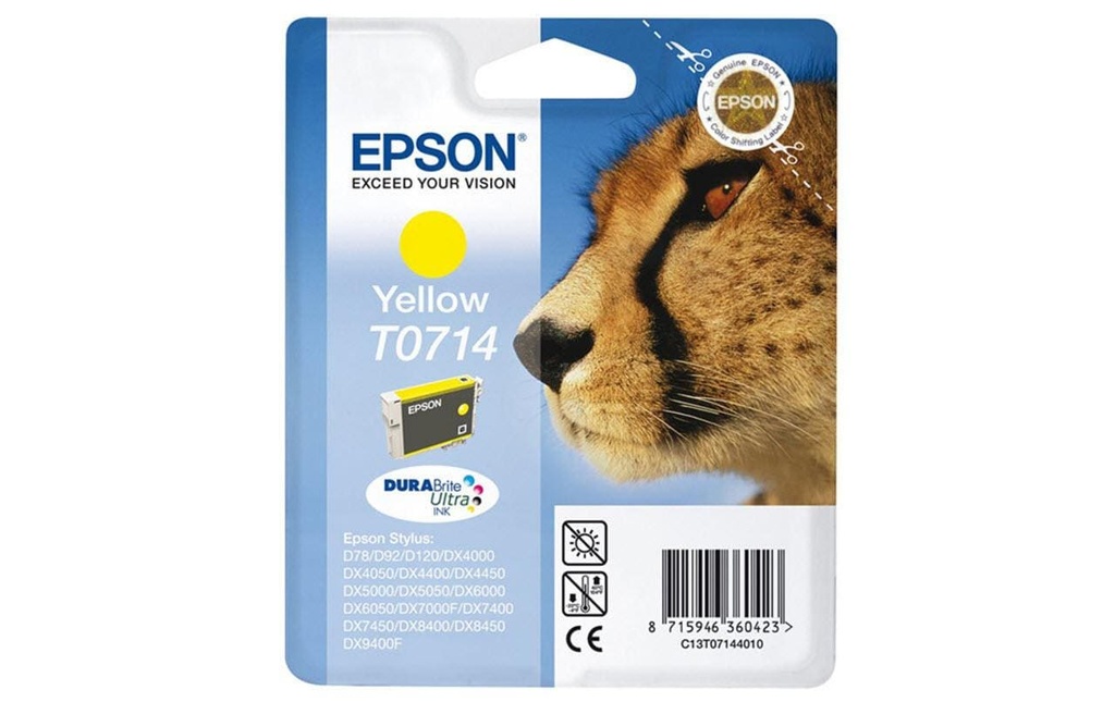 Epson Encre T07144012 Yellow