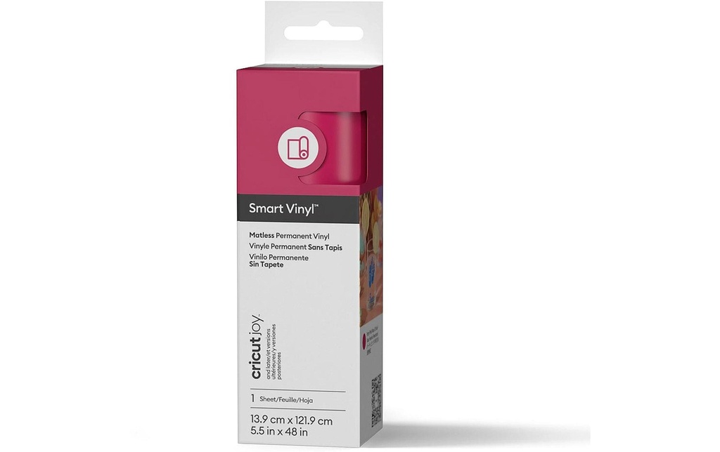 Cricut Film de vinyle Joy Permanent 13.9 x 121.9 cm, Rose