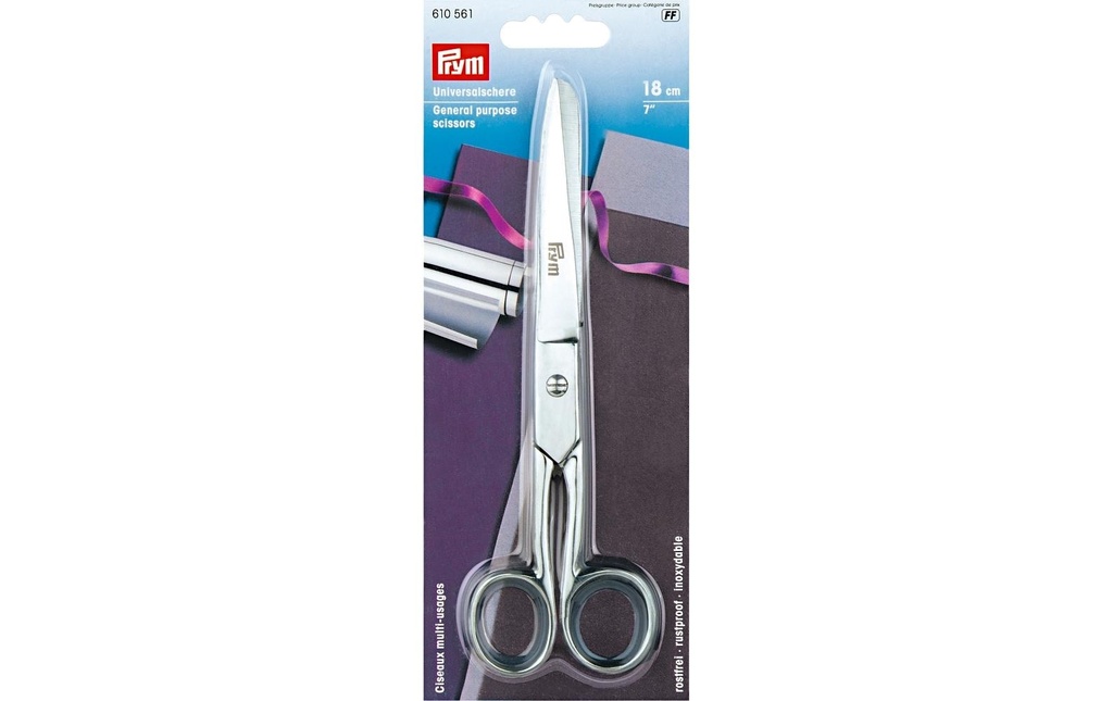 Prym Ciseaux de couture/ménage 18 cm Acier