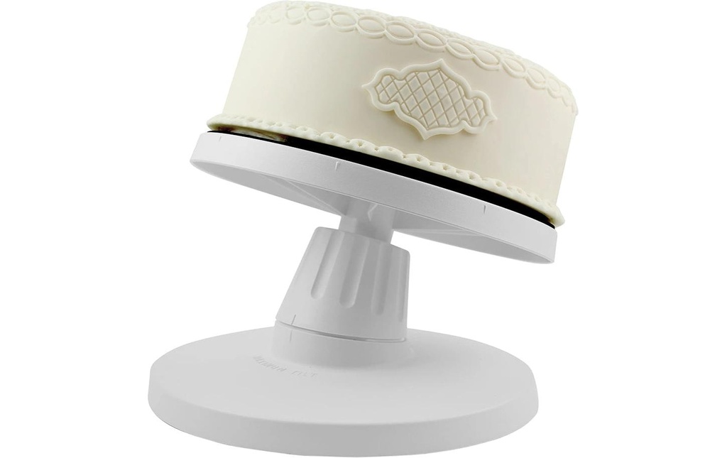 PME Plaque tournante Blanc, 23 x 14 cm