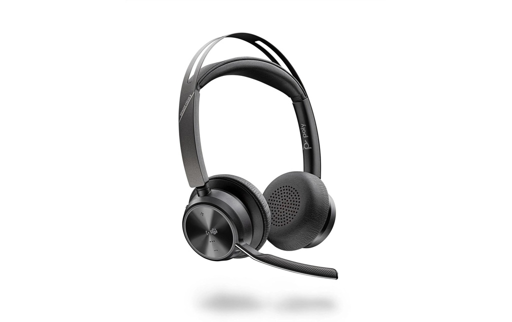 HP Casque avec micro Poly Voyager Focus 2 MS USB-C sans station de charge