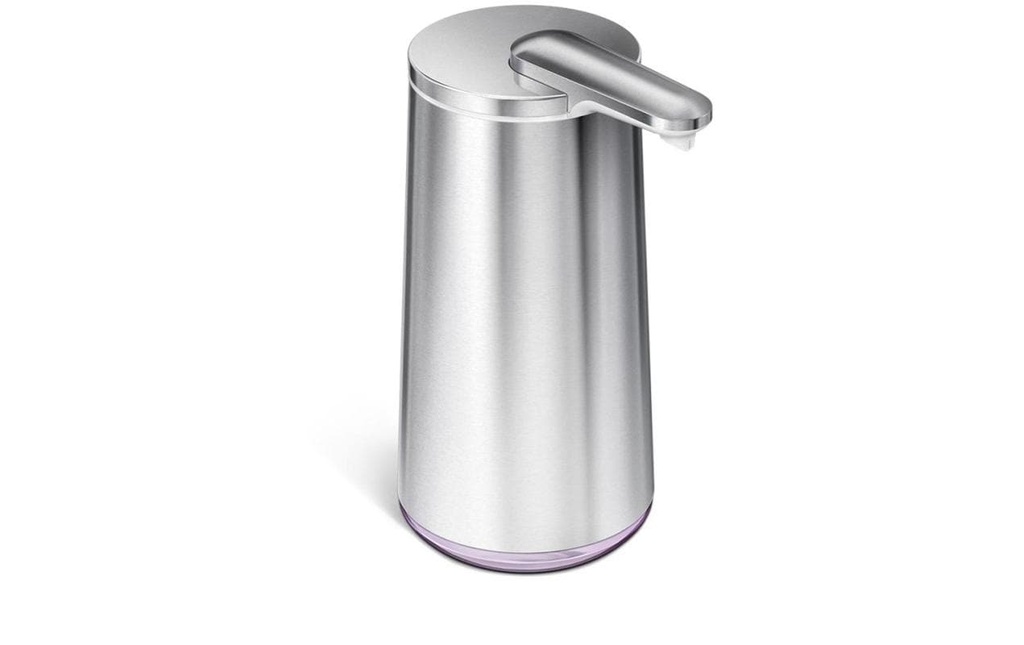 Simplehuman Distributeur de savon-mousse Rechargeable 295 ml, Argenté