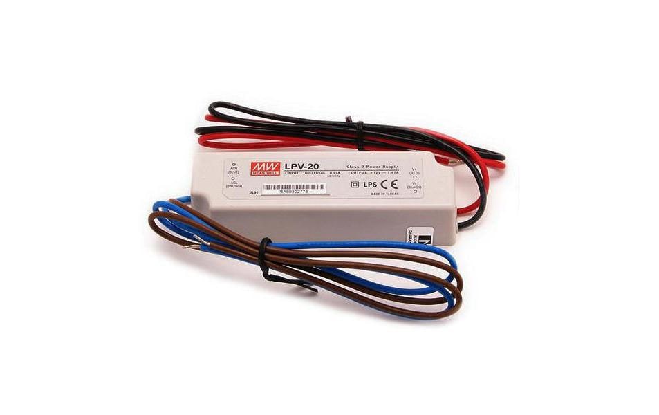 MeanWell Blocs d’alimentation de pilote de LED  20.2 W, 24 V
