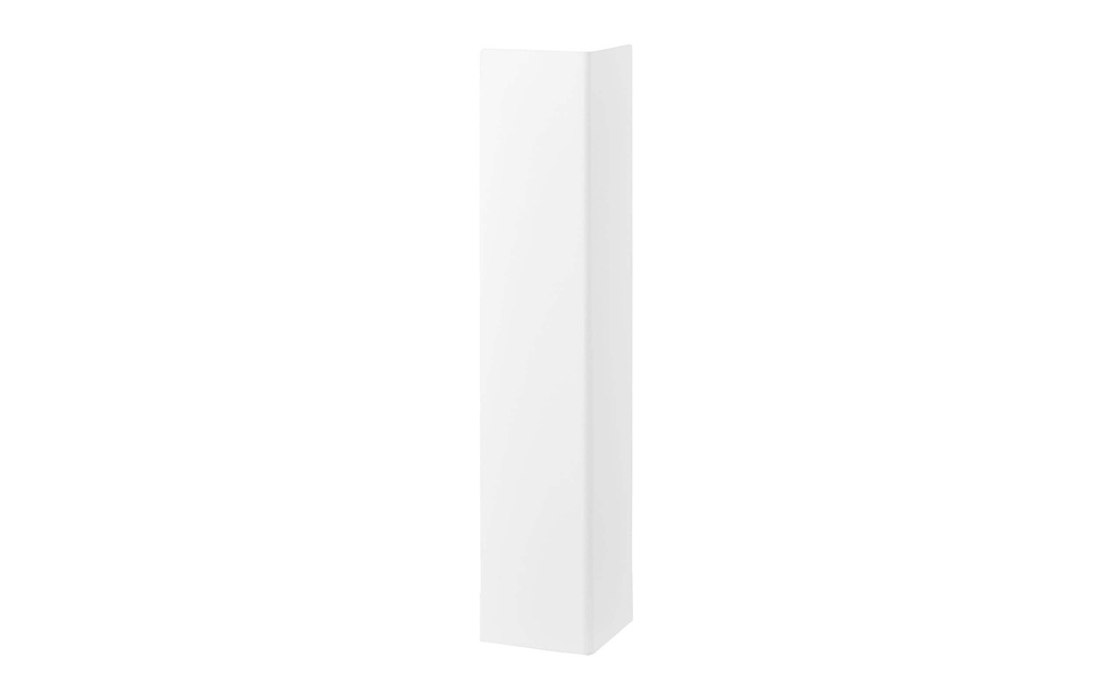 Yamazaki Porte-rouleau pour papier toilette Tour avec roulettes 16 x 80.5 cm, blanc