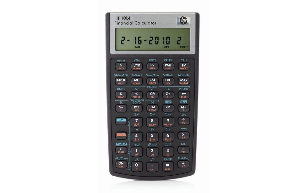 HP CALCULATOR HP Business Cal. 10BII+INT
