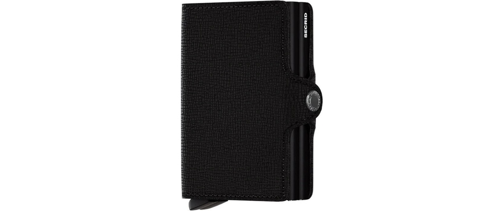 SECRID Portefeuille Twinwallet Crisple Black
