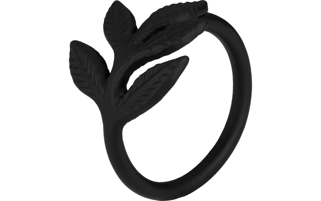 EGLO Rond de serviette Janapur 5.5 x 4.3 cm, noir