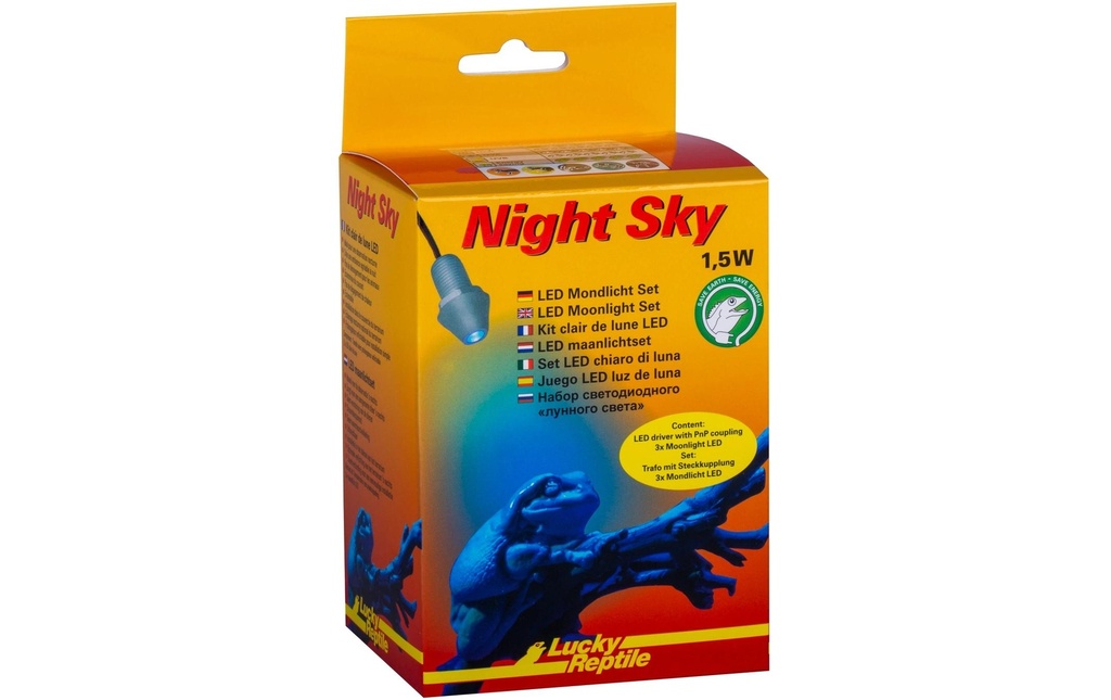 Lucky Reptile Lampe pour terrarium Kit LED Night Sky