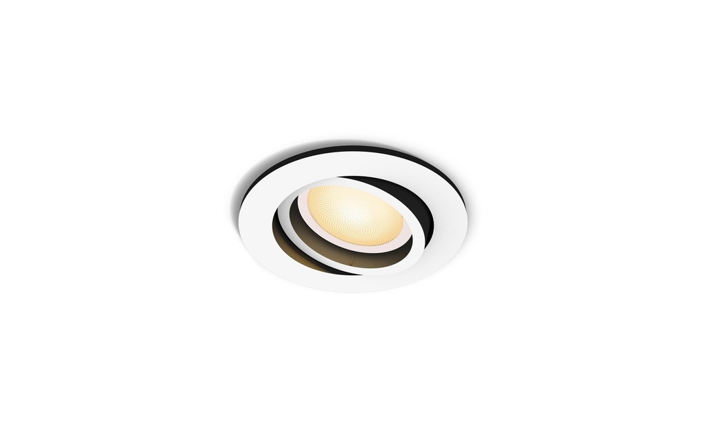 Philips Hue White Ambiance Milliskin Spot à encastrer Rond Blanc