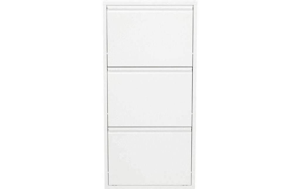 Kare Armoire à chaussures Caruso 100 x 50 cm, Blanc