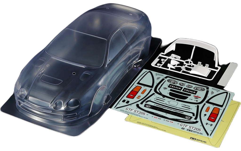 Tamiya Carrosserie Toyota Celica GT-Four ST205 1:10, non peint