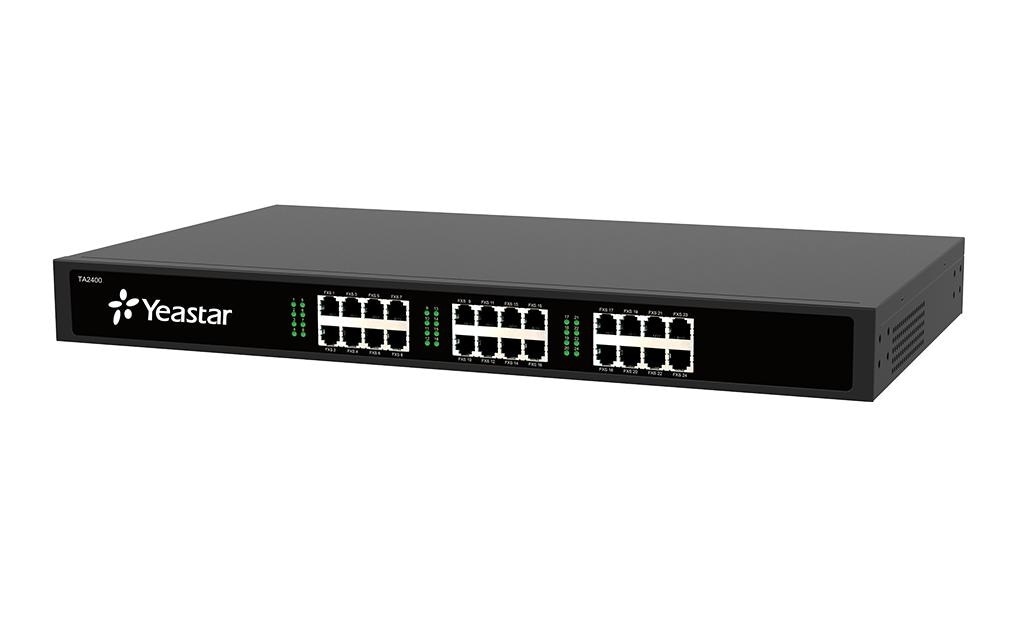 Yeastar Gateway TA2400 analogique VoIP 24x RJ11 FXS, 1x RJ21