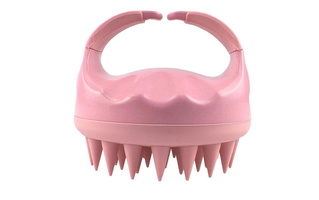 Quick Aid Brosse de massage et de soin à la paille de blé Rose