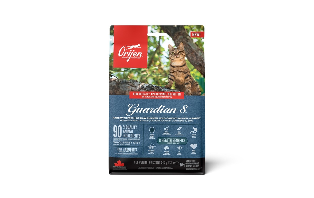 Orijen Alimentation sèche Cat Guardian 8, 340 g