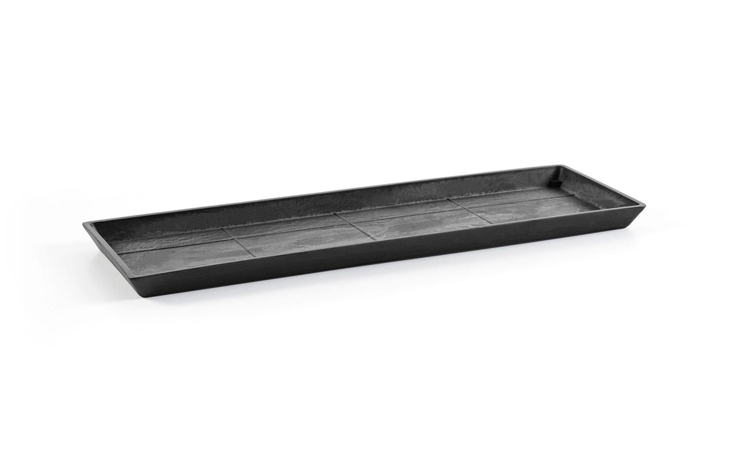 Ecopots Dessous de plat Rectangular 65 Gris foncé