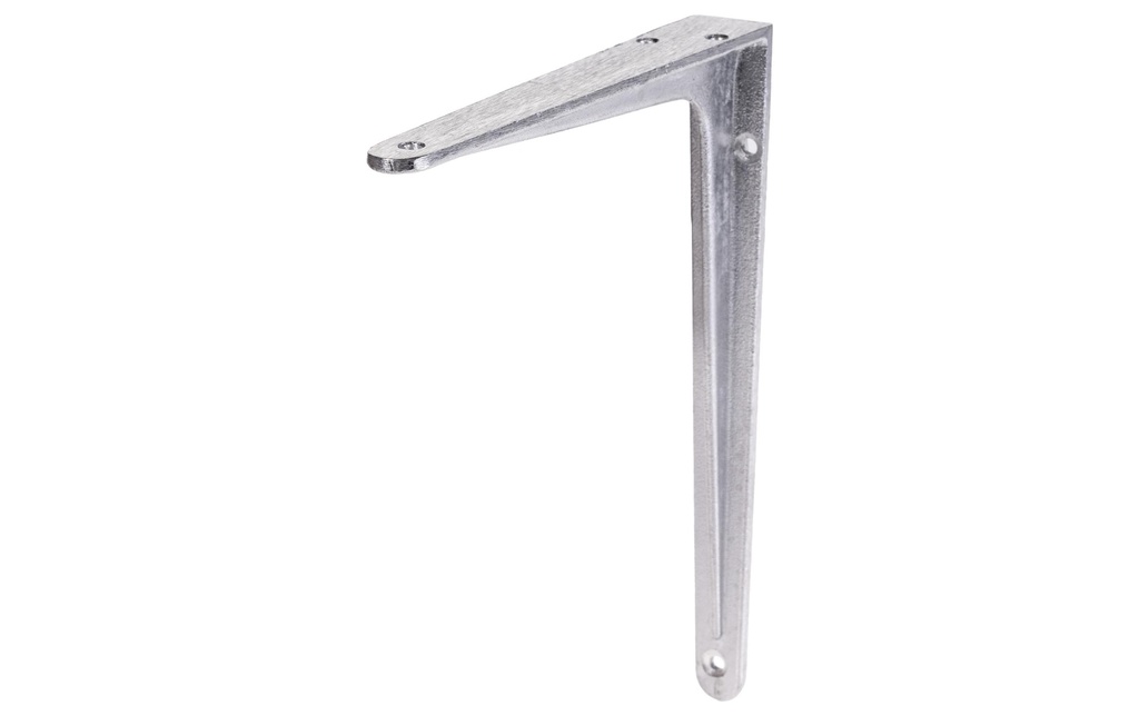 STRUCT Support en aluminium poli 30 x 35 cm Gris argent