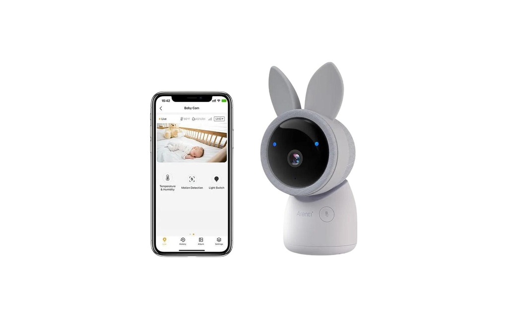 Arenti Caméra babyphone AInanny 2K/3MP