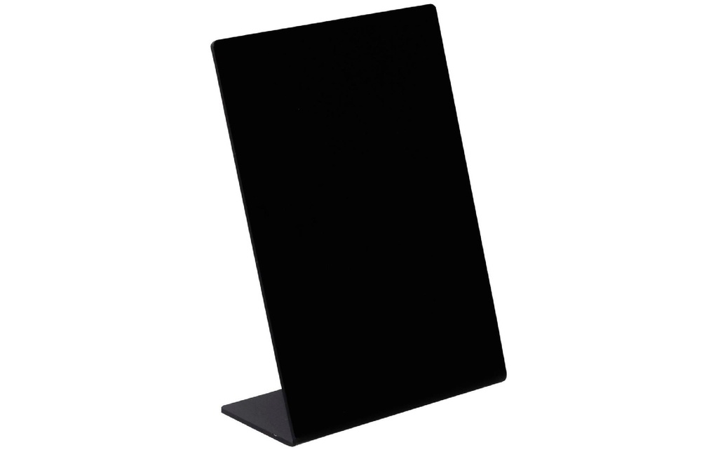 Exacompta Présentoir de table Format A6 vertical, noir