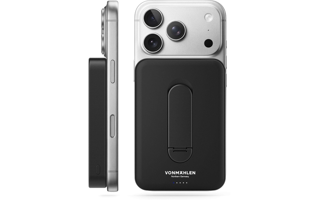 Vonmählen Chargeurs portatifs Evergreen Mag avec kickstand 10000 mAh