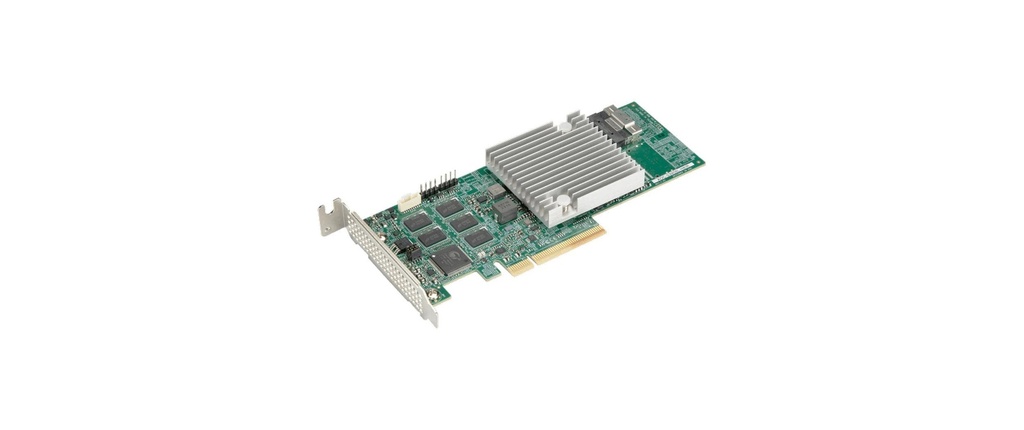 Supermicro Contrôleur RAID AOC-S3908L-H8IR-16DD