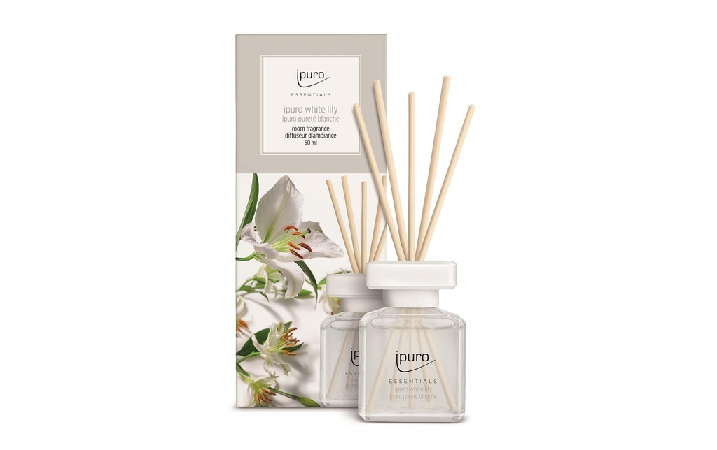 ipuro Bâtonnets parfumés White Lily 50 ml