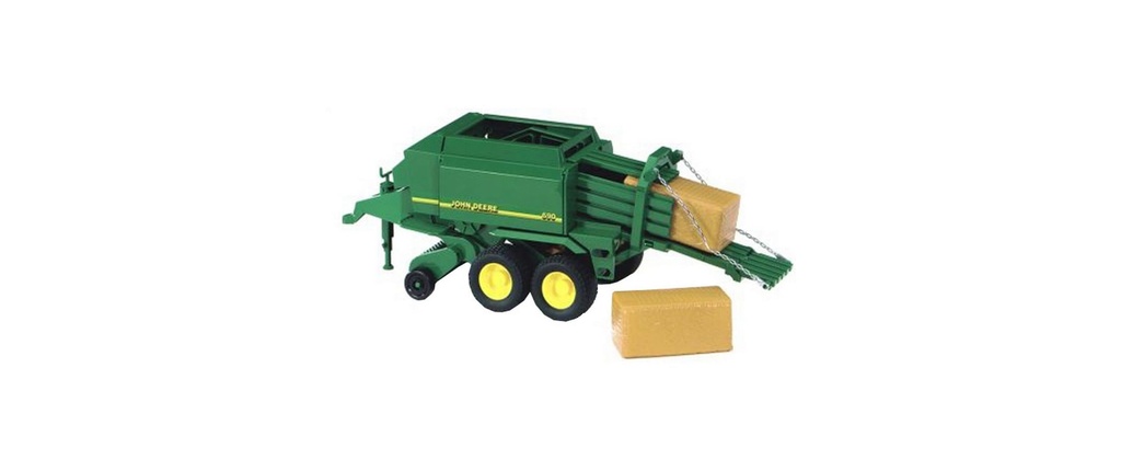 Bruder Spielwaren Véhicules agricoles John Deere grande presse