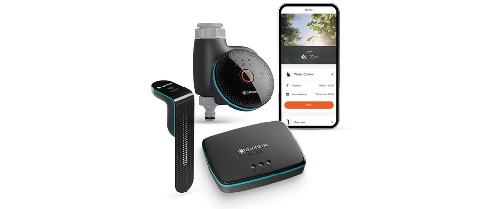 GARDENA Contrôle de l'irrigation smart Sensor Control Set
