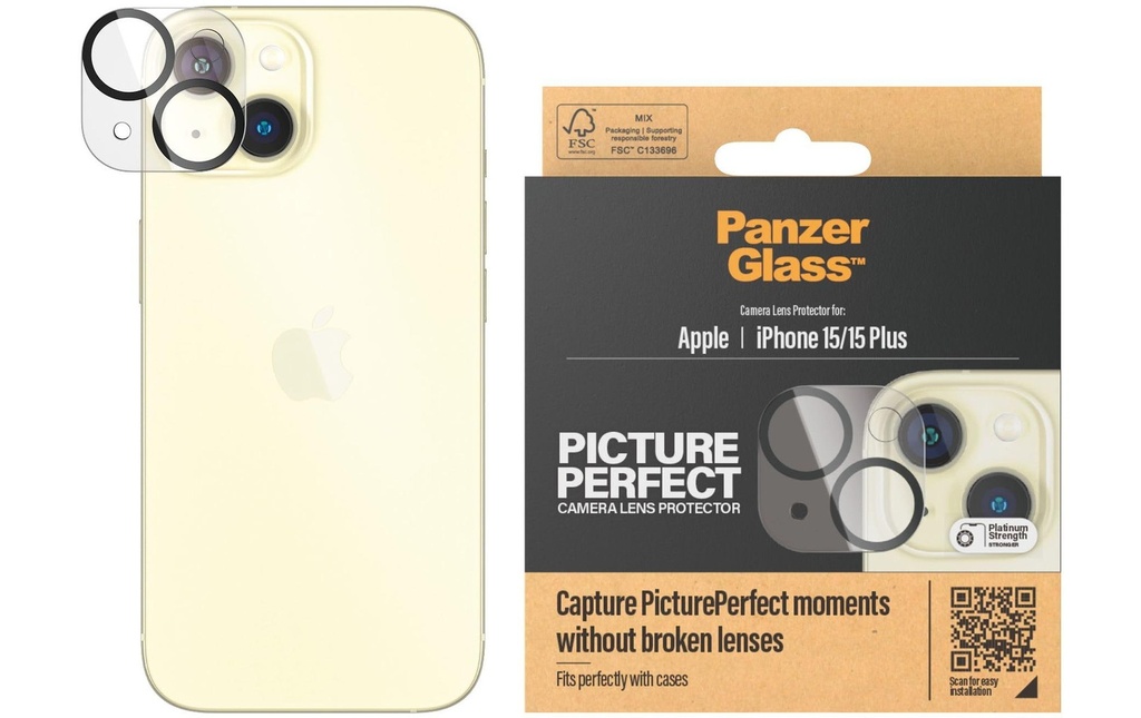 Panzerglass Camera Protector Apple iPhone 15 / 15 Plus